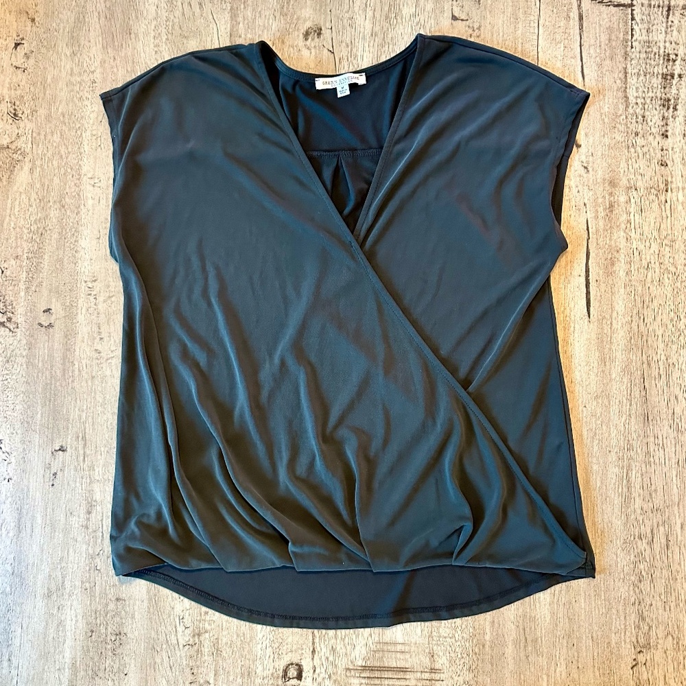 Green Envelope Bubble Top